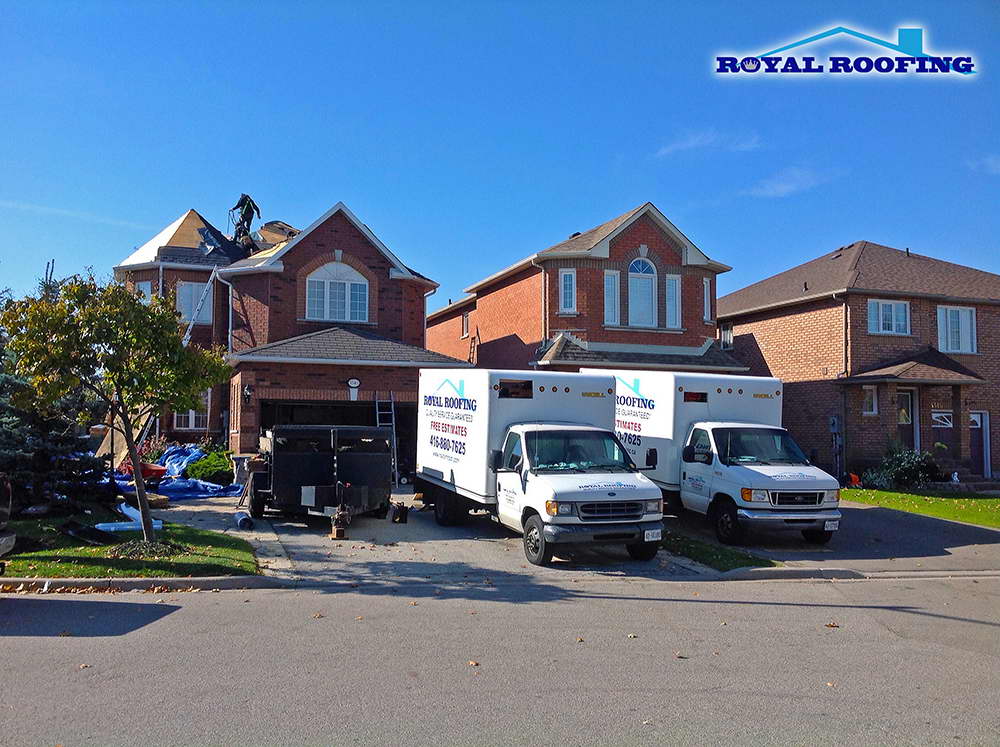 asphalt shingle roofing