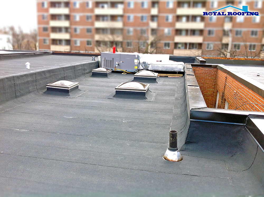 Flat Roofing IKO in downtown Toronto