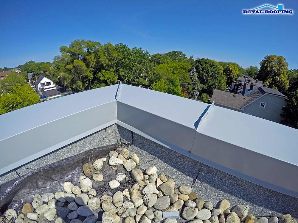 Commercial Flat Roof Flashing
