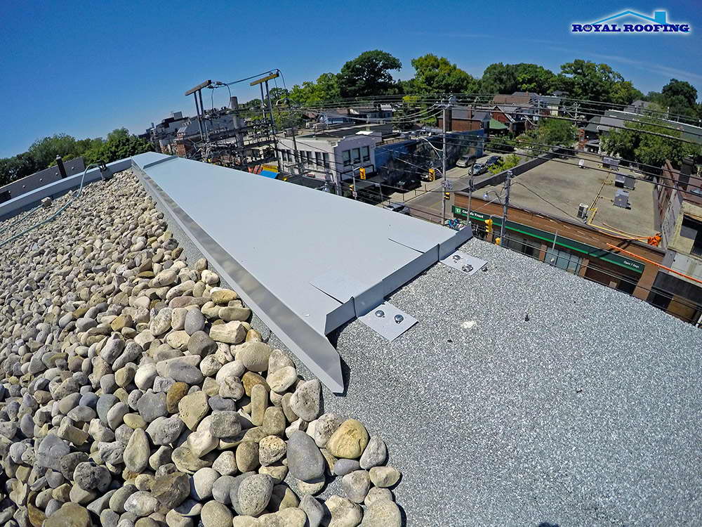 Commercial Flat Roof Flashing