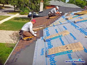 asphalt roofing